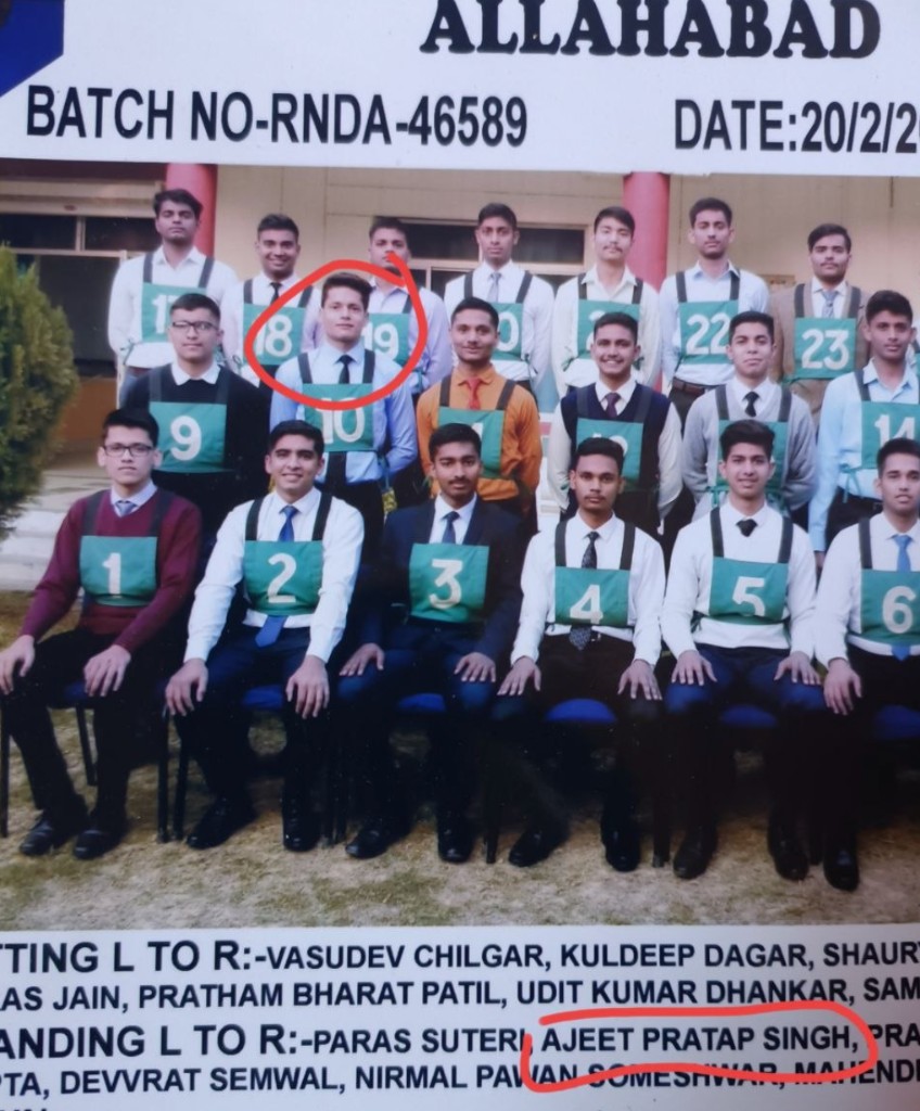 ssb interview batch photo with ajeet pratap singh